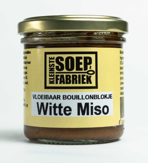 Bouillonblokje vloeibaar Miso van Kleinstesoepfabriek, 8 x 150 m
