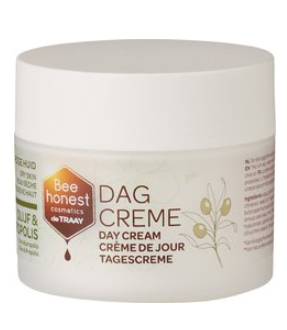 Dagcrème olijf + propolis van Bee honest cosmetics, 1 x 50 ml