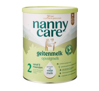 Opvolgmelk-2 geit 6+ mnd van NANNYcare, 6 x 800 g NIET BIO