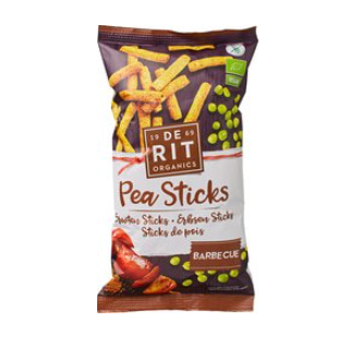 BBQ Pea flutes van De Rit, 8 x 75 g