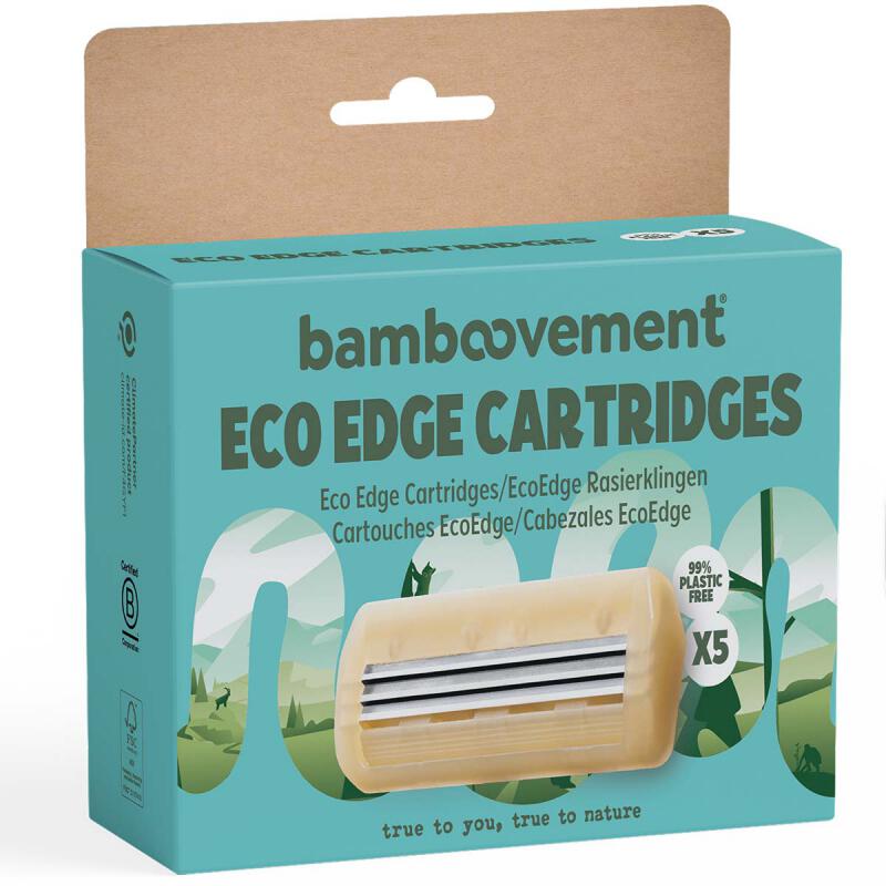 Scheermesjes navulling van Bamboovement, 1 x 5 stk