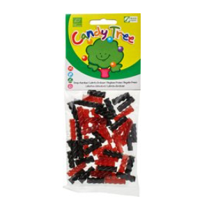 Drop aardbei mix van Candy Tree, 12 x 75 g