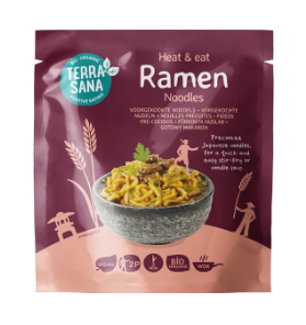 Kant-en-klare ramen noodles van TerraSana, 6 x 300 g