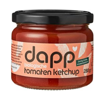 Tomaten ketchup van Dapp, 6 x 280 g