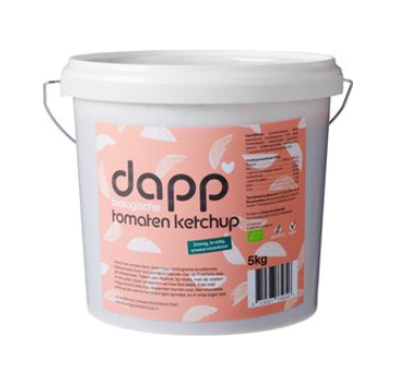 Tomaten ketchup van Dapp, 1 x 5 kg