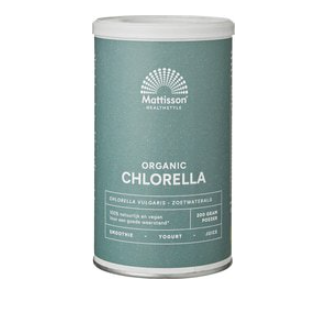 Chlorella poeder van Mattisson, 1 x 200 g