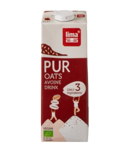 Haverdrink pur van Lima, 8 x 1 Liter