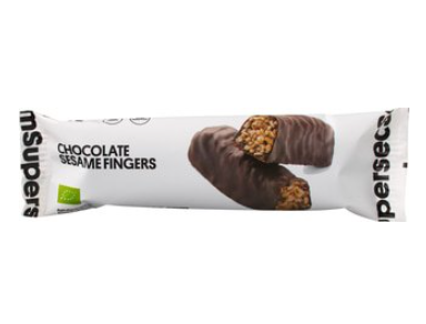 Sesamreep chocolade van Supersec, 30 x 30 g