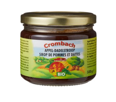Appelstroop Dadel van Crombach, 6 x 330 g