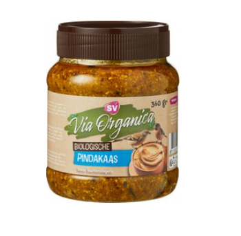 Vogelvoer pindakaas van Via Organica, 12 x 350 g