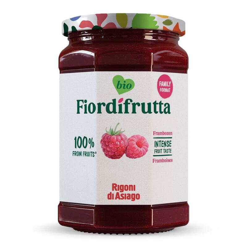 Fruitbeleg framboos van Fiordifrutta, 6 x 600 g