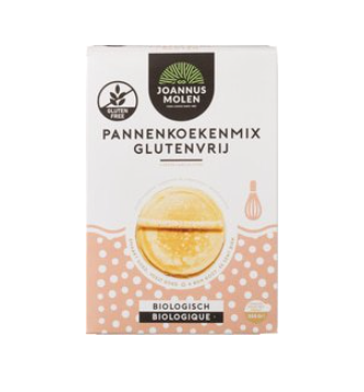 Pannenkoekenmix  glutenvrij van Joannusmolen, 6 x 300 g