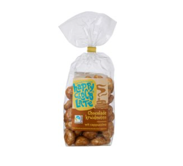 Kruidnoten wit cappuccino van Happy Chocolate, 20 x 175 g