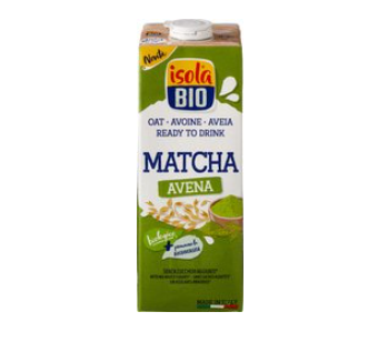 Haverdrink matcha van Isola Bio, 6 x 1 l