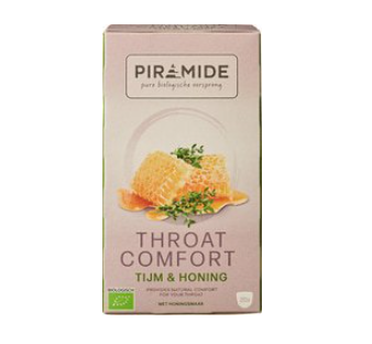 Thee throat comfort van Piramide, 4 x 20 builtjes