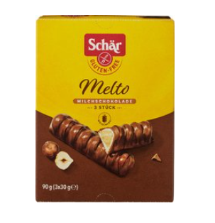 Chocolade Melto 3-pack van Dr. Schär, 6 x 90 g NIET BIO