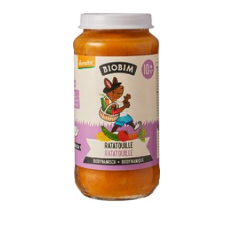 Groentehapje ratatouille 10+ mnd van Biobim, 6 x 250 g