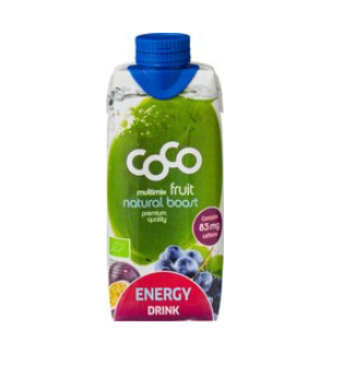 Energiedrank kokos fruit van Dr. Antonio Martins, 15 x 330 ml