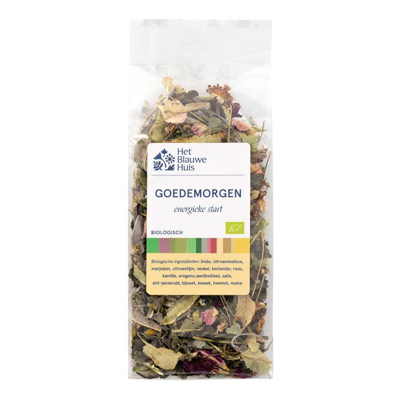 Losse thee goedemorgen van Het Blauwe Huis, 5 x 25 g