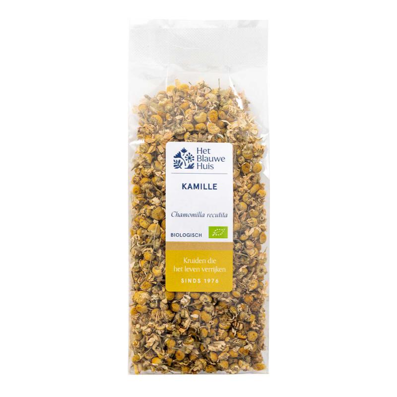 Losse thee kamille van Het Blauwe Huis, 5 x 35 g