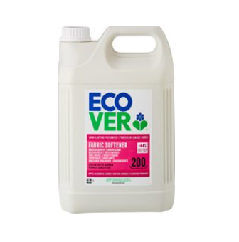 Wasverzachter concentraat appel van Ecover, 4 x 5 l