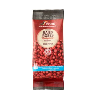Roze peper heel navulling van Cook, 6 x 20 g