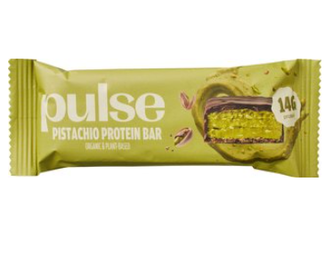 Eiwitreep pistache van Pulse, 12 x 55 g