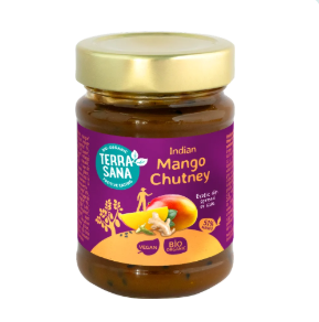 Mango chutney van TerraSana, 6 x 200 g