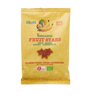 Fruit stars mango banaan passievrucht van Lifekids, 14 x 40 g