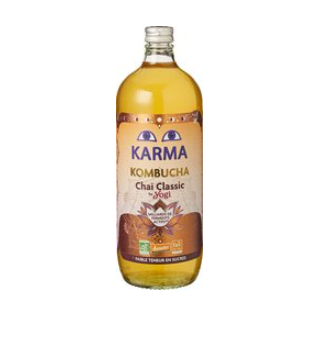 Kombucha Chai van Karma, 1 x 1 Liter