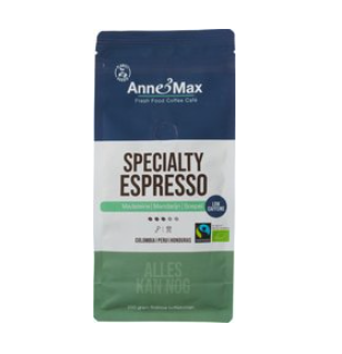 Koffiebonen alles kan nog van Anne & Max, 6 x 250 g