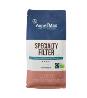 Gemalen koffie lekker langzaamaan van Anne & Max, 6 x 250 g