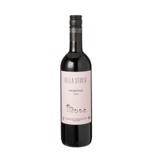 Rode wijn Primitivo van Bella Storia, 6 x 750 ml