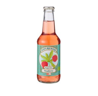 Frisdrank framboos suikervrij van Naturfrisk, 12 x 250 ml
