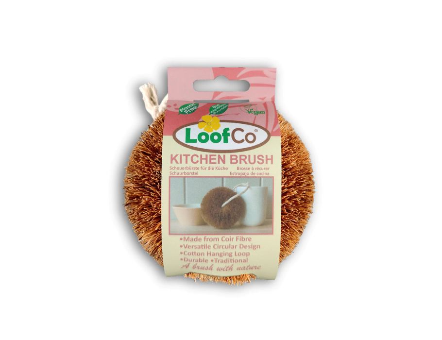 Keukenborstel kokosvezel van LOOFCO, 1 x 1 stk