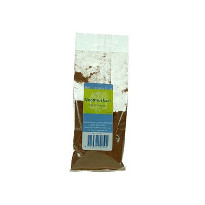 Nootmuskaat gemalen van Het Blauwe Huis, 5 x 20 g