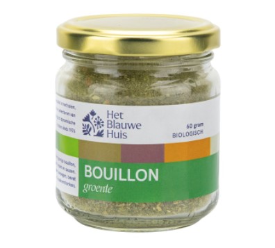 Groentebouillon zonder zout van Het Blauwe Huis, 12x 50 gr