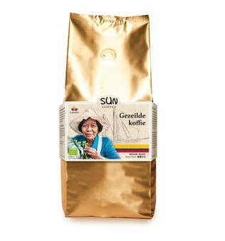 Arabica Gezeilde medium roast van ID Organics bonen, 6 x 1000 g