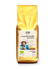 Arabica Gezeilde KAAP dark roast van ID Organics bonen, 6 x 250