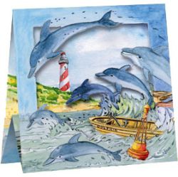 Box Boot en dolfijnen van Floris 1 kaart, 3 op voorraad