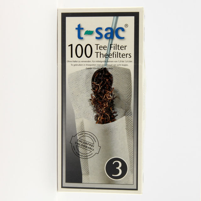 Theefilters no. 3 van T-Sac, 1x 100 st